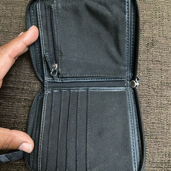 COACH zip around coin case - Picture 2 of 3